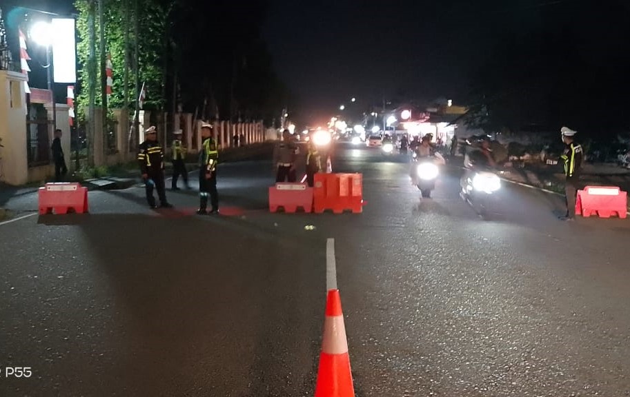 Satlantas Polres Pasaman Barat Melaksanakan Penertiban Kendaraan Bermotor Pada Saat Ops Patuh Singgalang 2024