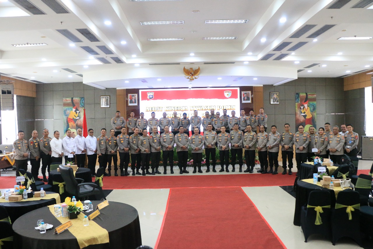 Kapolda Sumbar Buka Taklimat Awal Audit Tahap II Kinerja Itwasum Polri