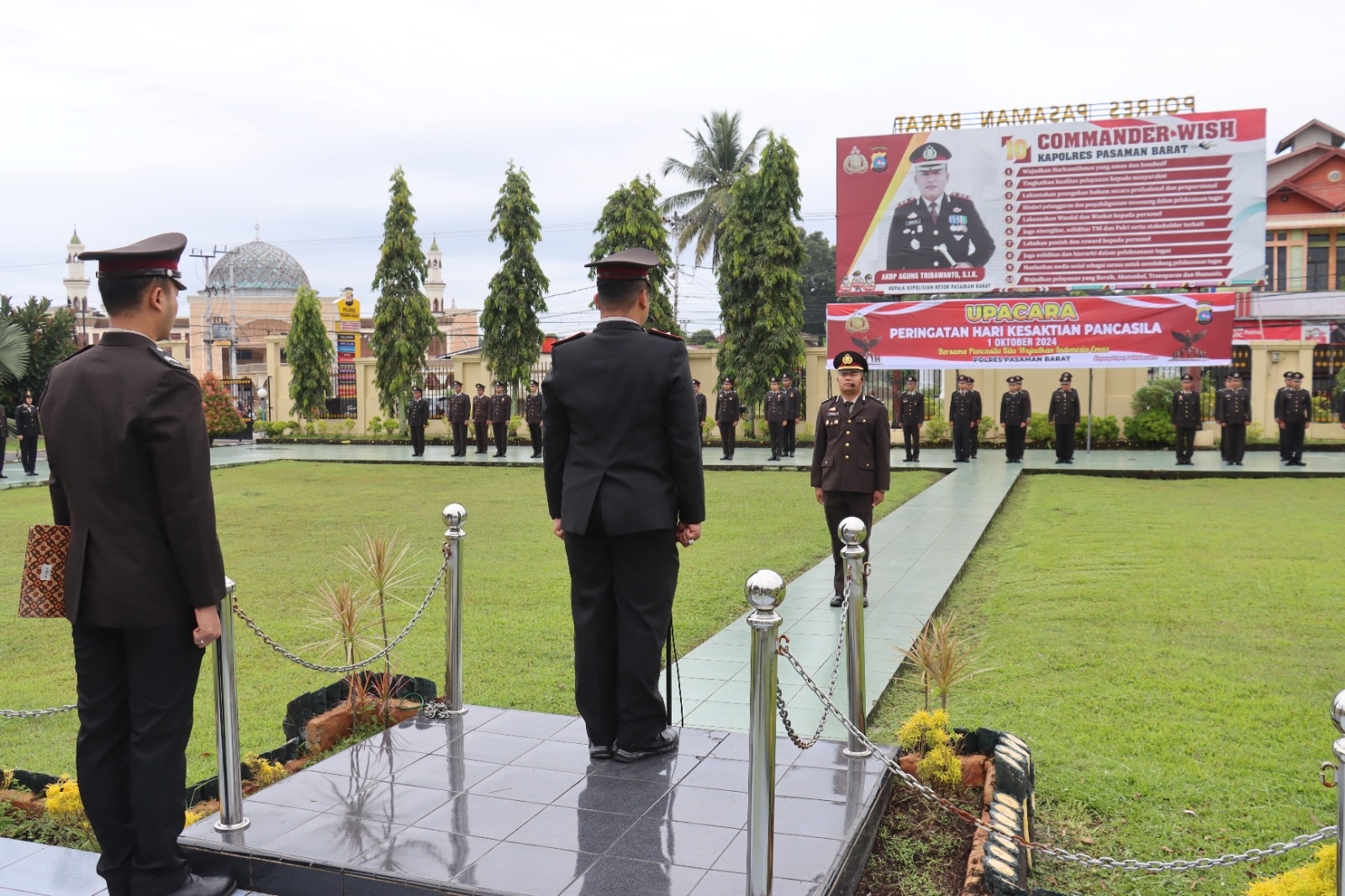 Polres Pasaman Barat Gelar Upacara Peringatan Hari Kesaktian Pancasila 1 Oktober 2024