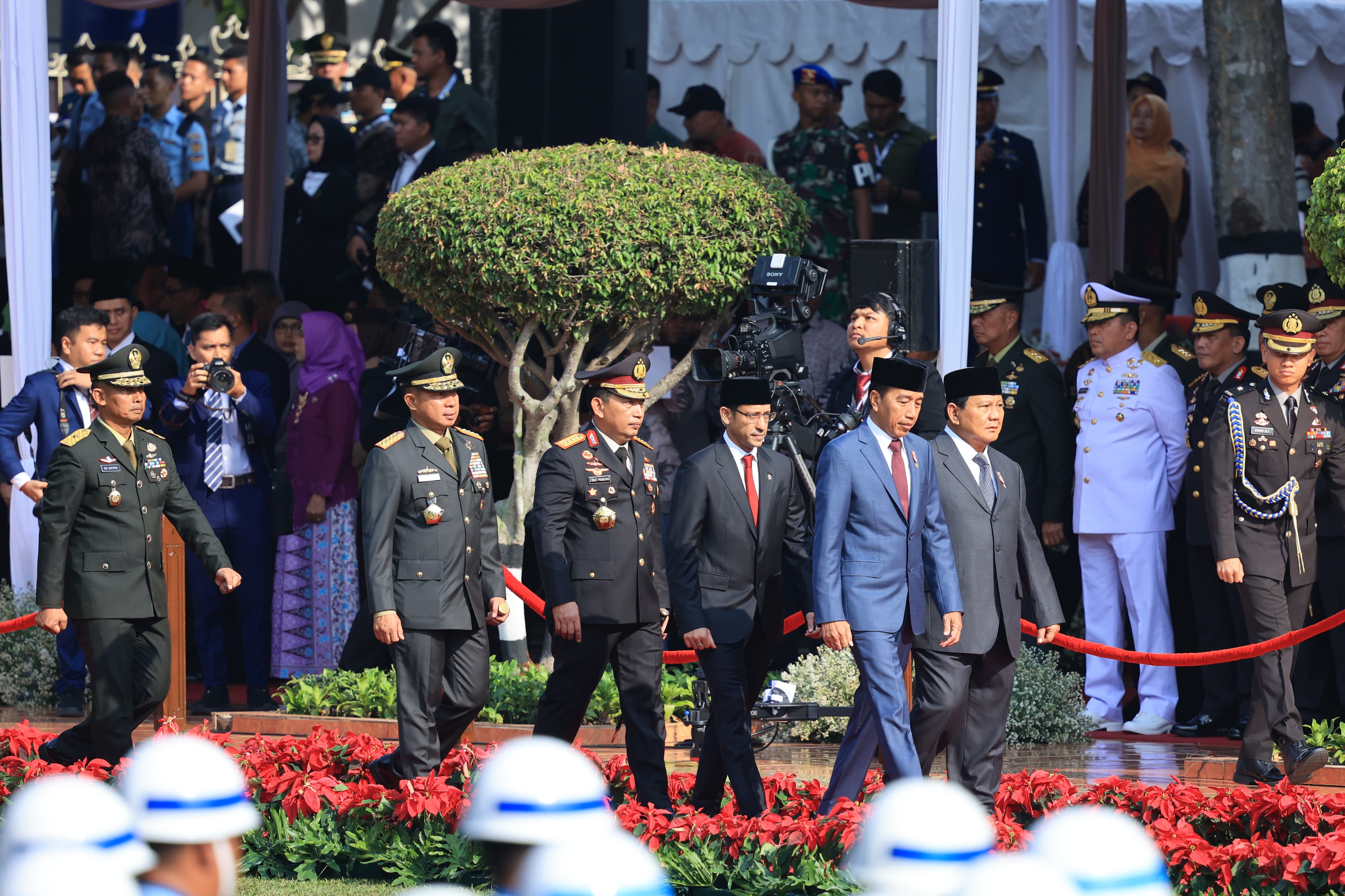 Presiden Jokowi Pimpin Upacara Hari Kesaktian Pancasila di Lubang Buaya, Kapolri Turut Mendampingi