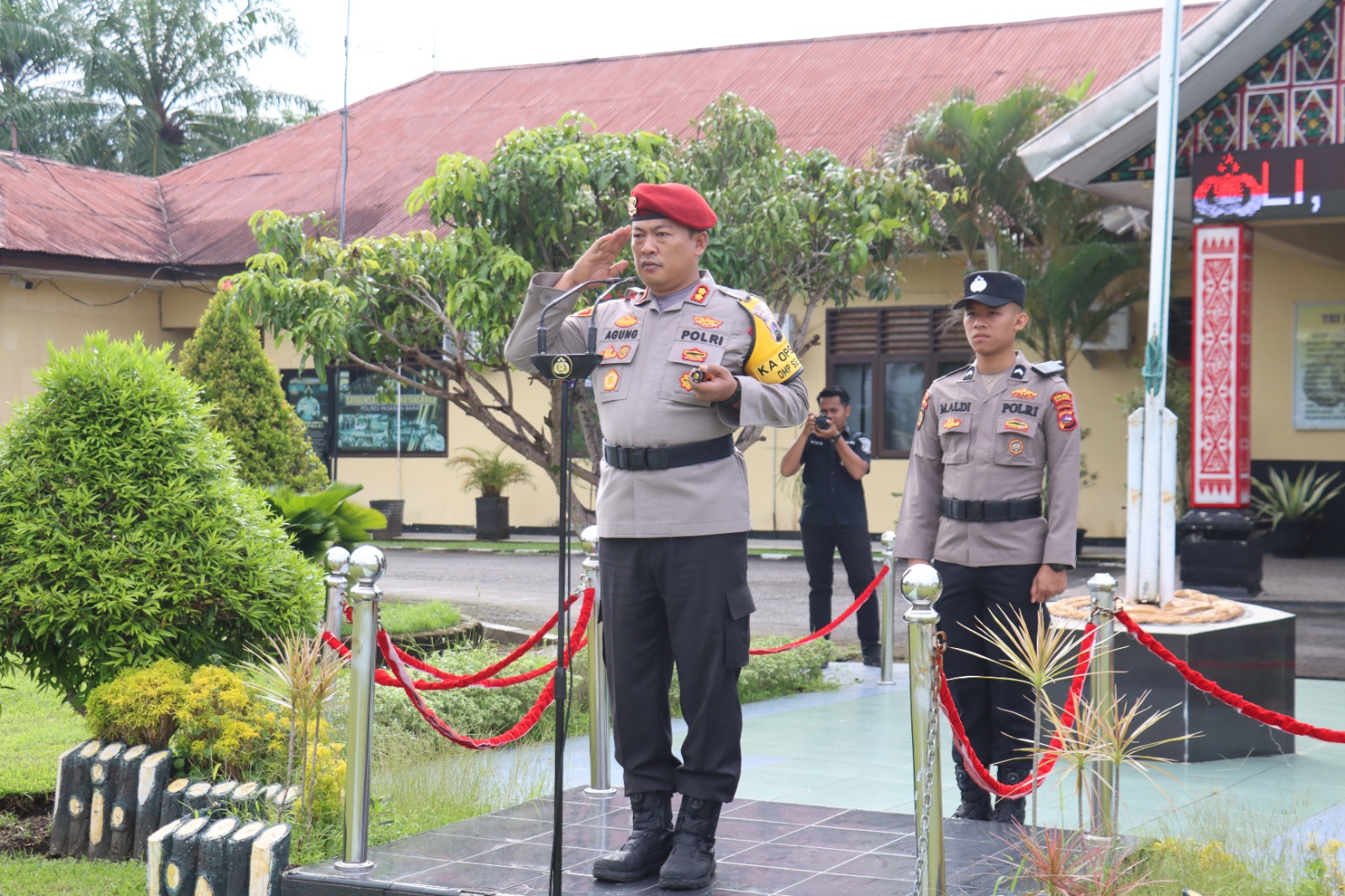 Kapolres Pasaman Barat Pimpin Apel Hari Jadi Fungsi Reserse Ke-77 Tahun 2024 Dengan Khidmat