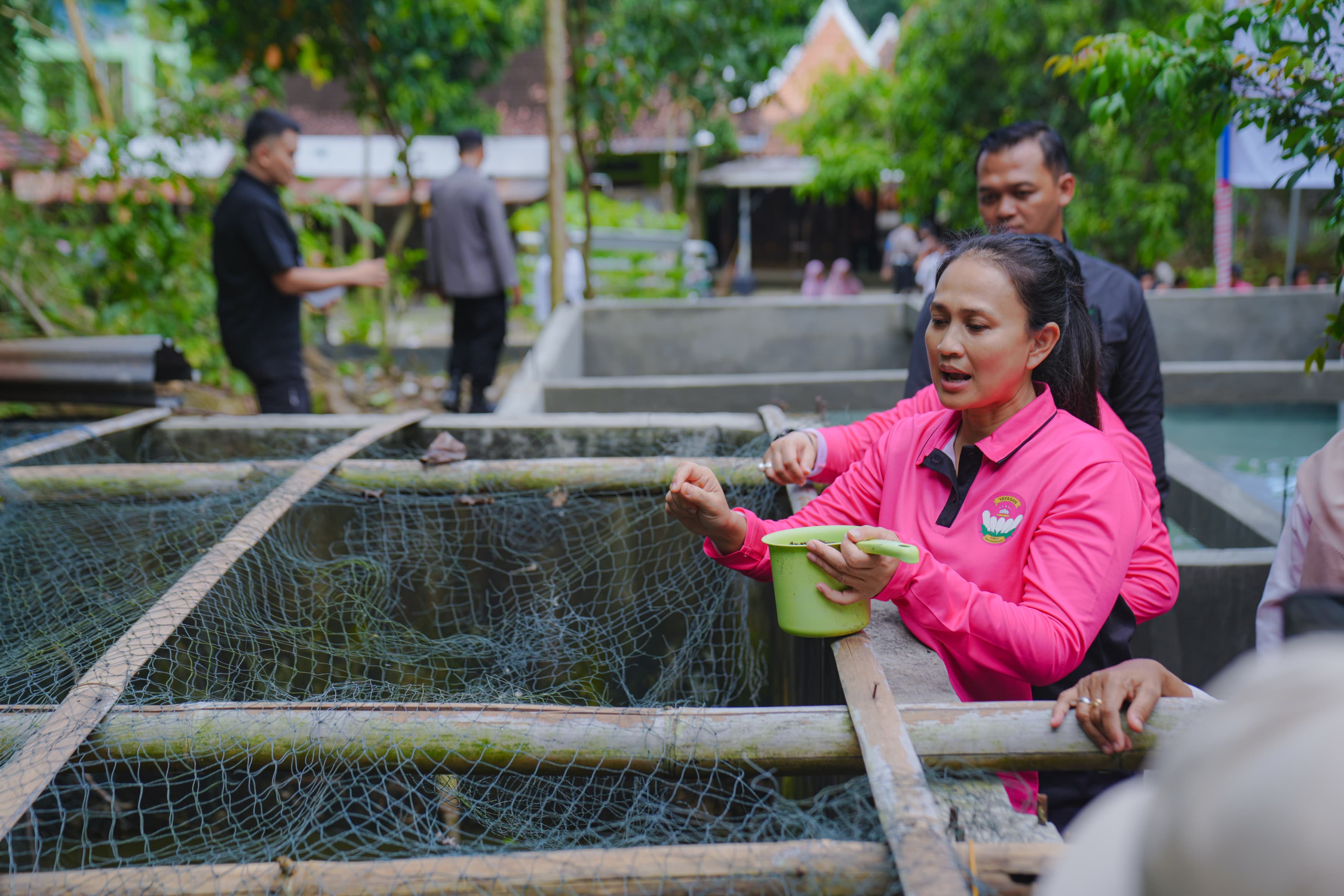 Yayasan Kemala Bhayangkari Gelar Bakti Sosial Sekaligus Kegiatan Dukung Ketahanan Pangan