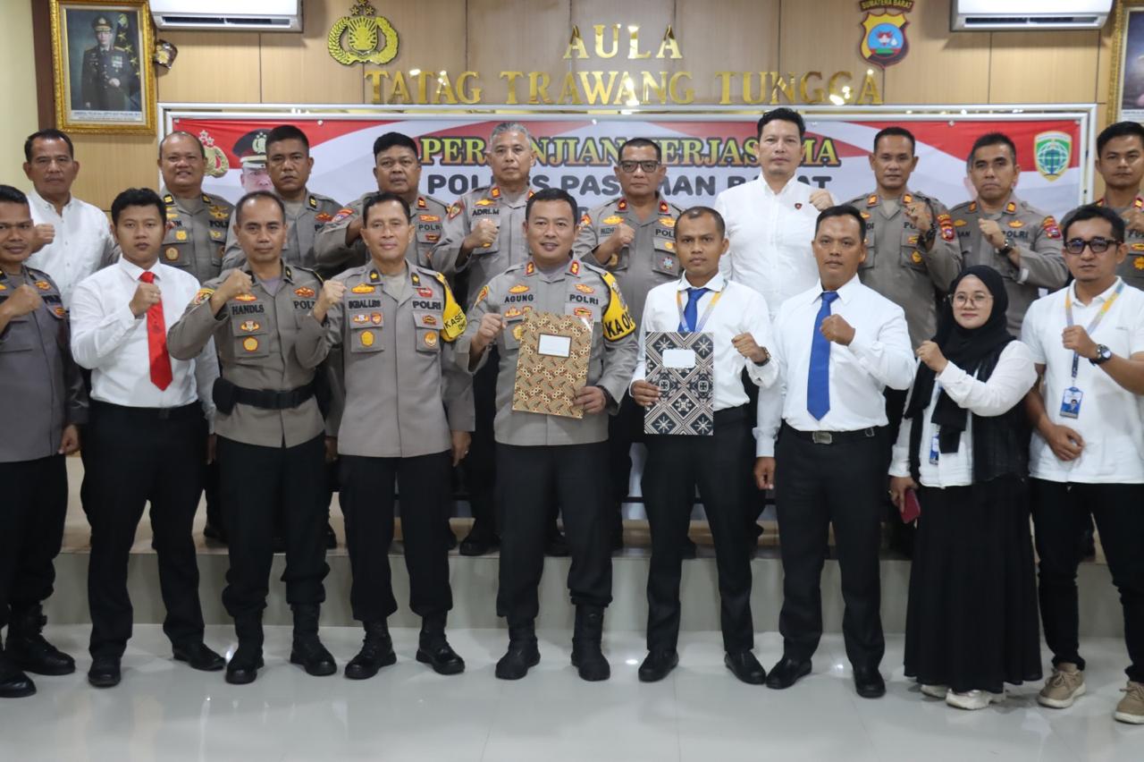 Polres Pasaman Barat Jalin Kerjasama Dengan Lembaga Bantuan Hukum (LBH) Bintang Alam Batuah