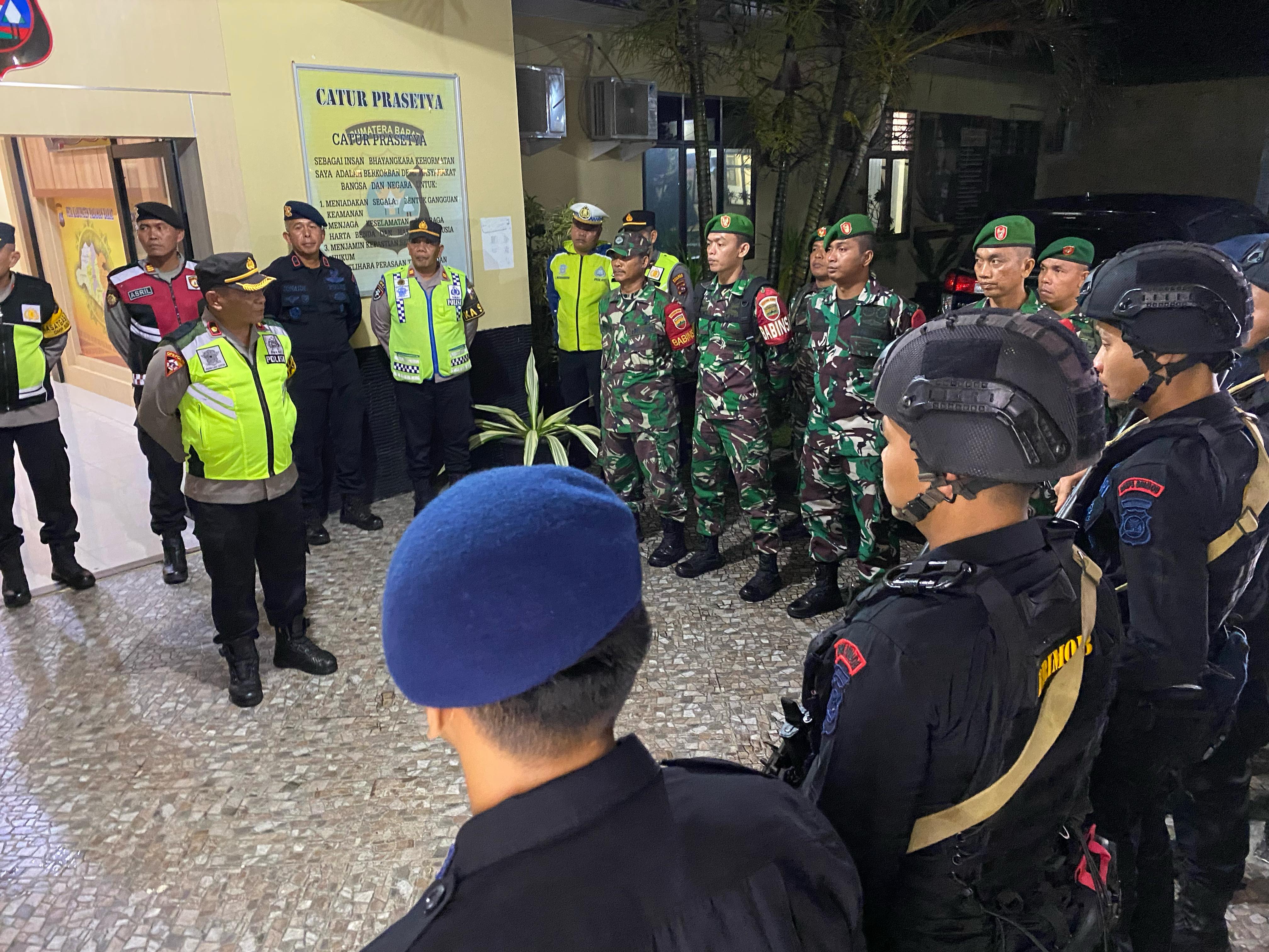 Polres Pasaman Barat Gelar Patroli Gabungan Untuk Menciptakan Situasi Kamtibmas Yang Aman Dan Kondusif Serta Mengantisipasi Balap Liar