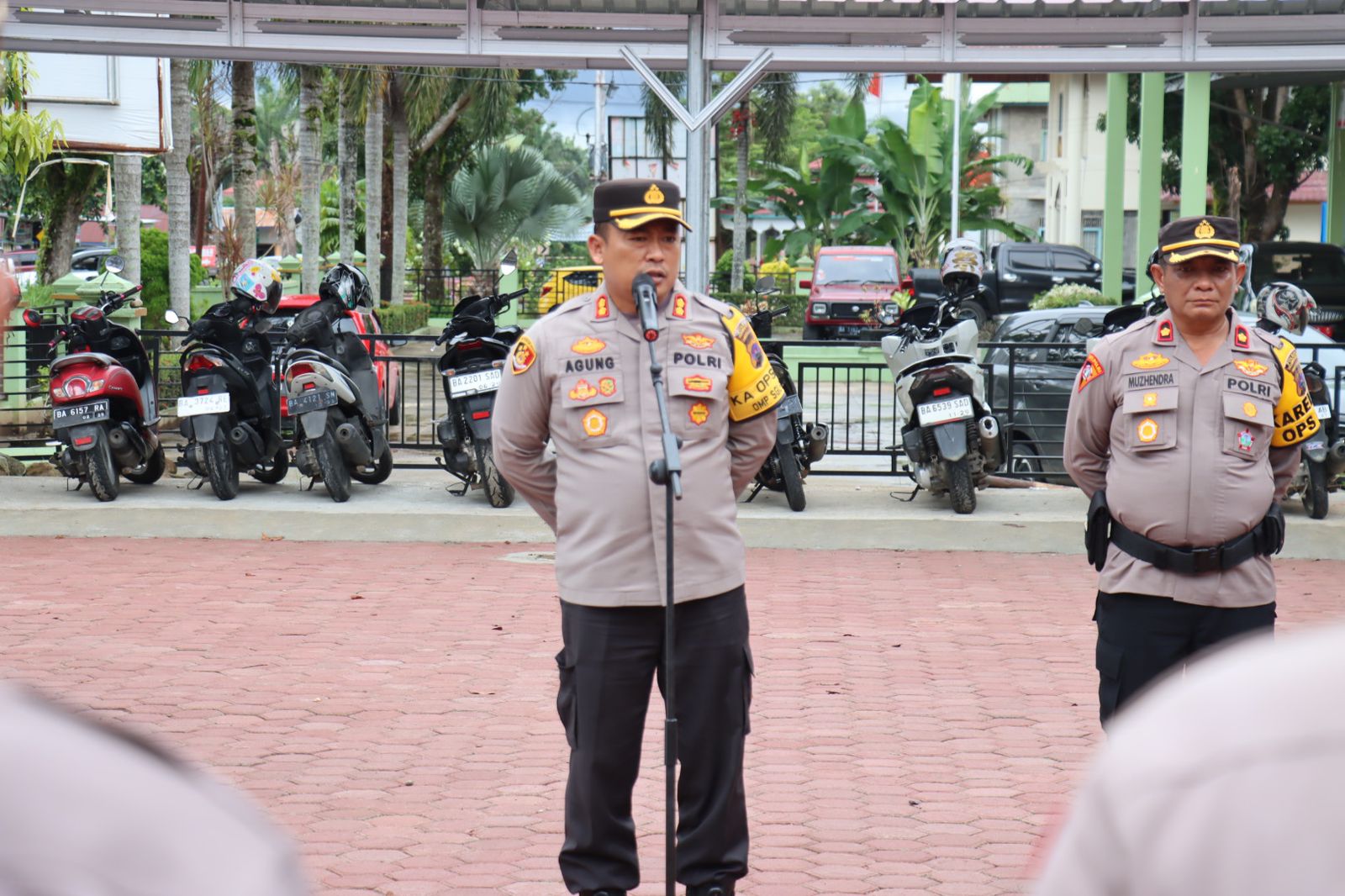 Polres Pasaman Barat Siagakan Ratusan Personel Untuk Mengamankan Penetapan Pasangan Calon Terpilih Bupati dan Wakil Bupati