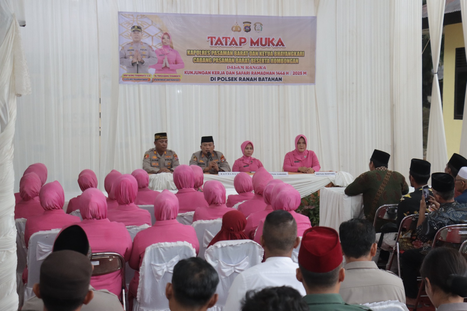 Kapolres Pasaman Barat Sampaikan Himbauan Agar Bersama-sama Wujudkan Kamtibmas Yang Aman dan Kondusif