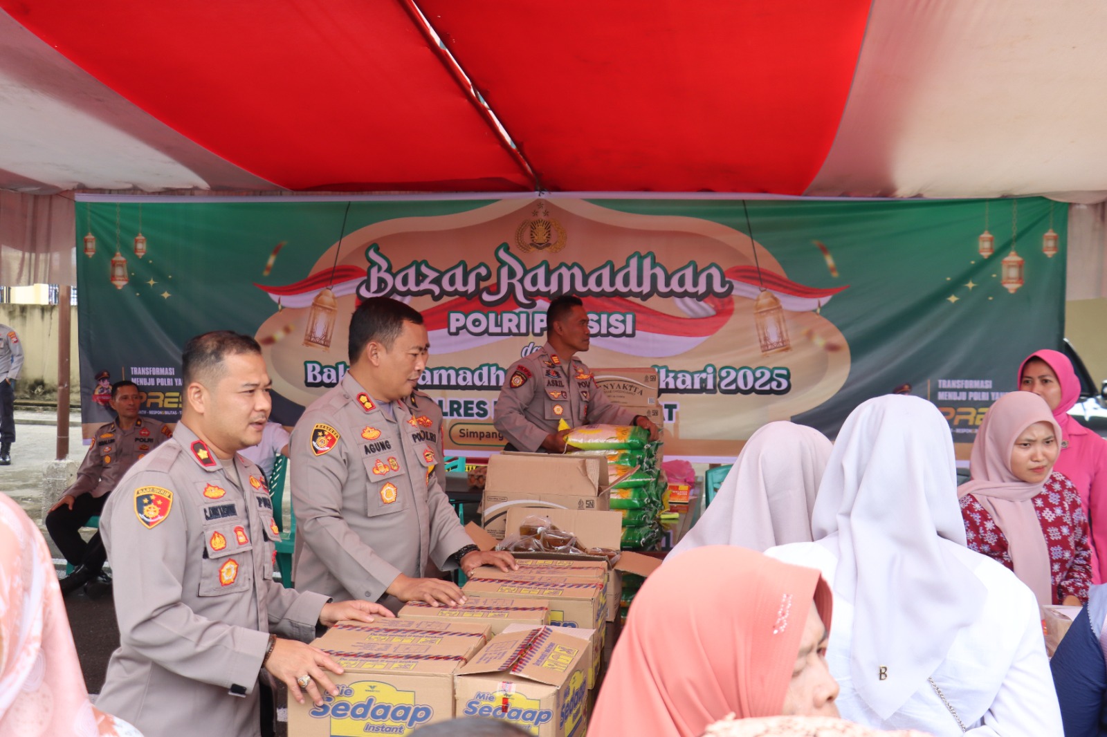 Polres Pasaman Barat Gelar Bazar Ramadan Murah Untuk Bantu Masyarakat