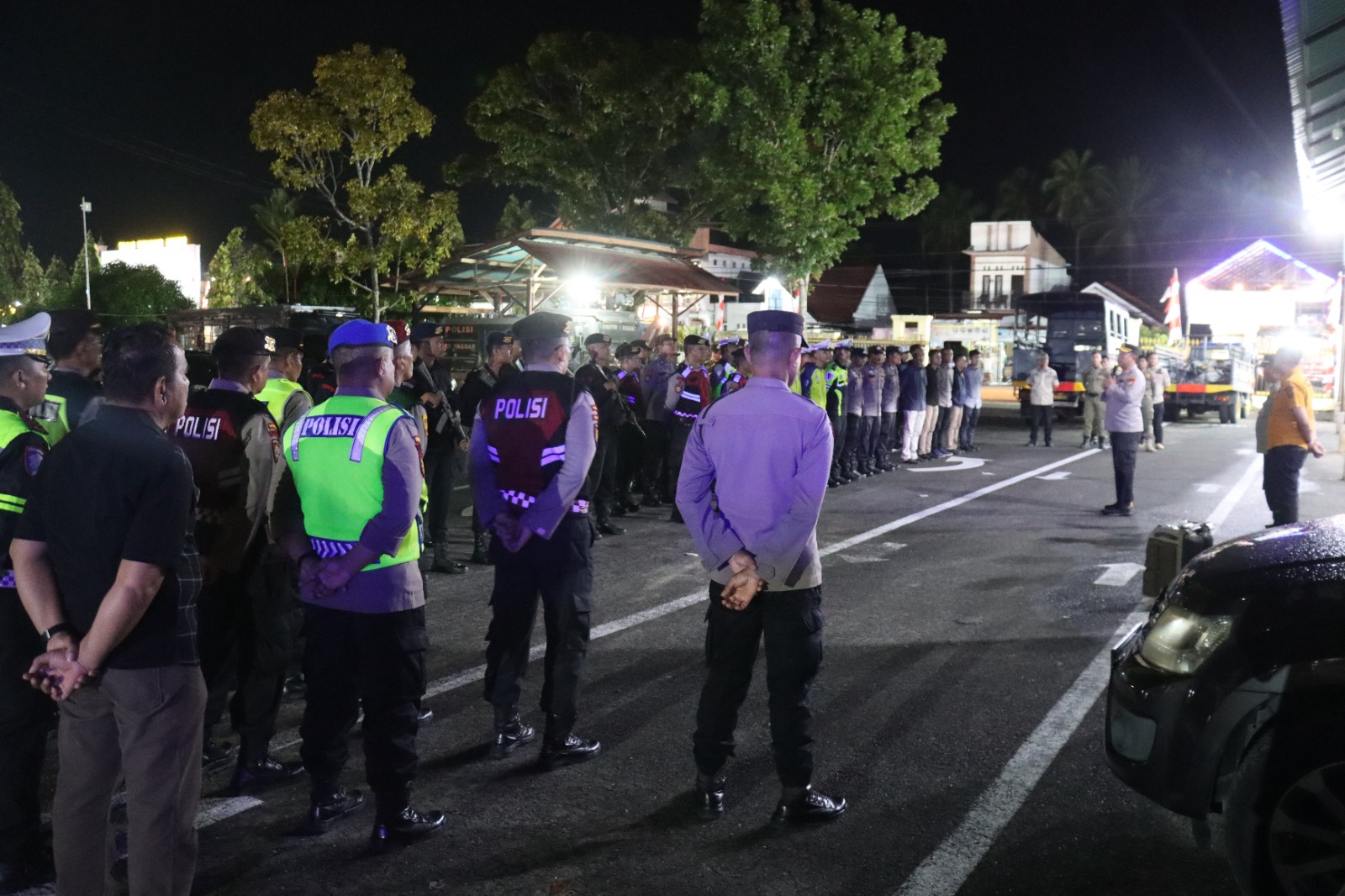 Polres Pasaman Barat Gelar Patroli Berskala Besar Guna Wujudkan Kamtibmas Yang Aman dan Kondusif