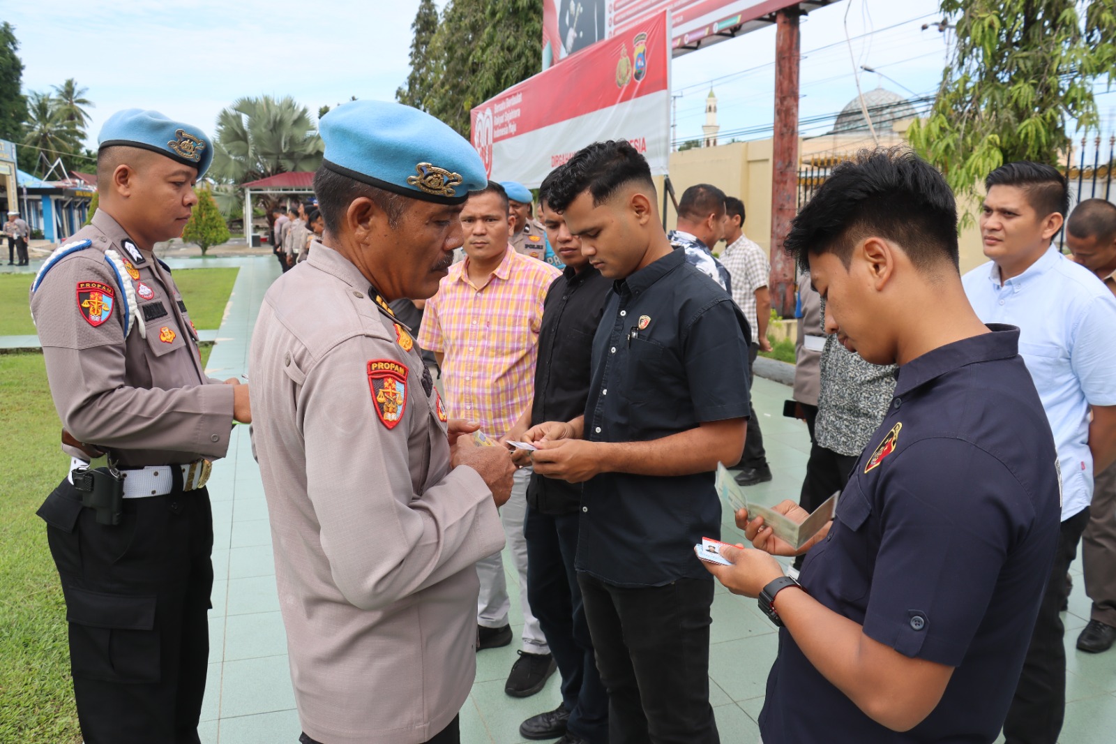 Tingkatkan Kepatuhan Dan Disiplin, Propam Polres Pasaman Barat Gelar Gaktibplin Anggota Polri
