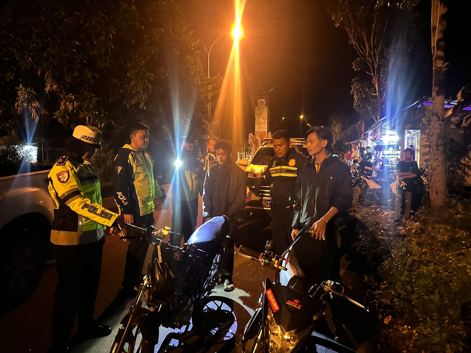 Polres Pasaman Barat Intensifkan Patroli Guna Mencegah Aksi Balap Liar Dan Gangguan Kamtibmas